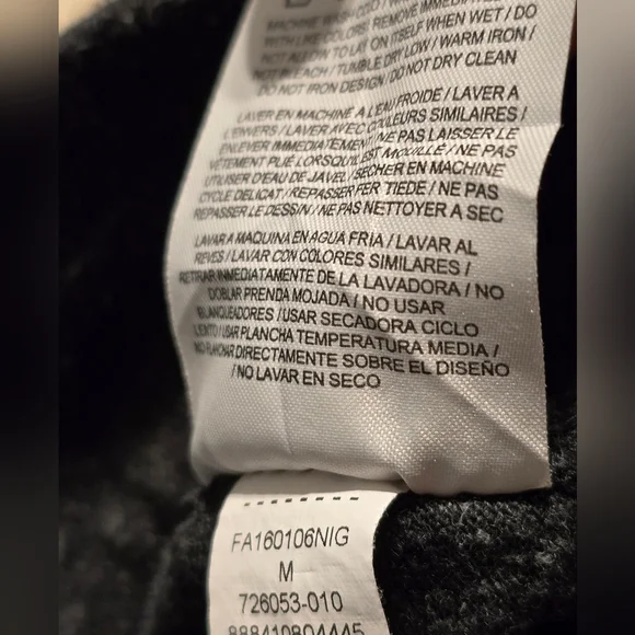 Nike Men’s Club Fleece “Just Do It” Joggers – Charcoal Gray – Size M - Picture 7 of 7